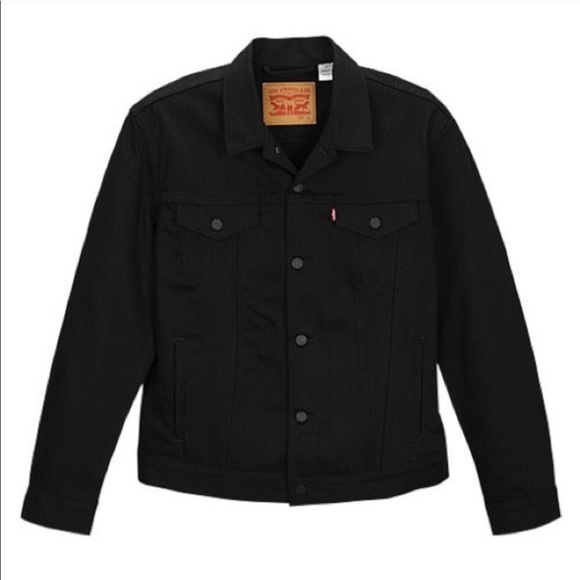 NWOT Levi’s Unisex Black Jean Jacket - Picture 3 of 3